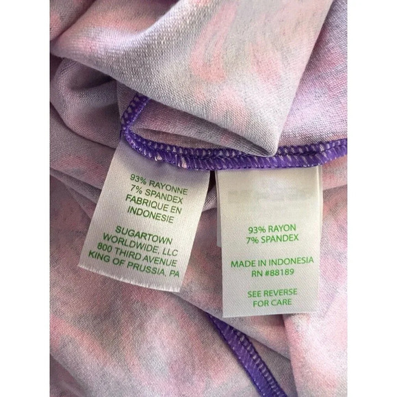 Lilly Pulitzer Purple and Pink Midi Dress - Picture 7 of 9